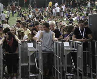 Aug 2009 Mojo Barriers’ Gatekeeper at Lowlands Festival