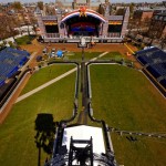 450m of Mojo barriers at Museumplein