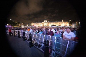 Mojo Barriers at BT London Live Trafalgar Square