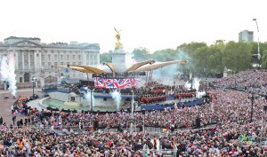 Mojo Barriers at Diamond Jubilee Concert 2012